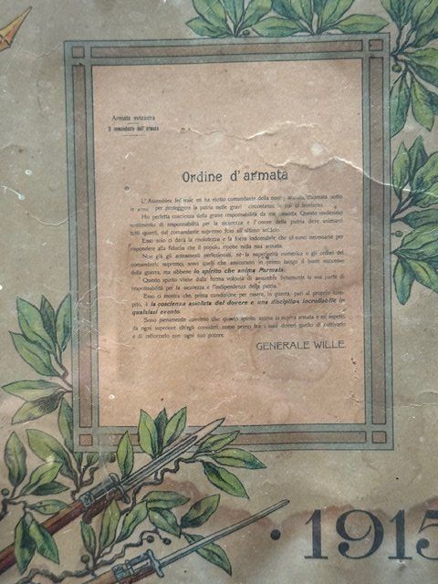 Documenti: RARISSIMO DOCUMENTO PRIMA GUERRA MONDIALE – Usato da Davesco-Soragno venduto da cap_67b9 3