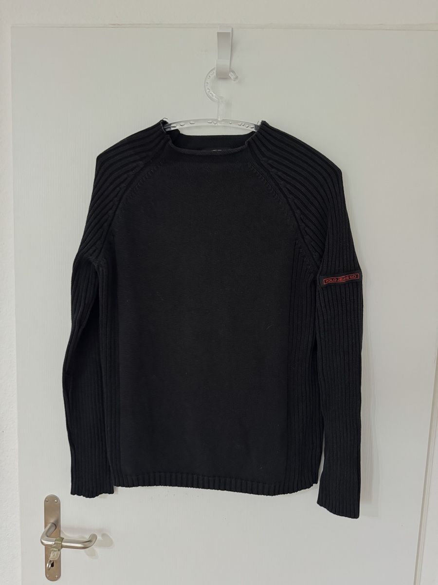 Cos Maglioni & Felpe: Polo Jeans Co. Schwarzer Herren Strickpullover, Ralph, y2k – Nuovo (secondo la descrizione) da Wetzikon ZH venduto da Jan_wojt