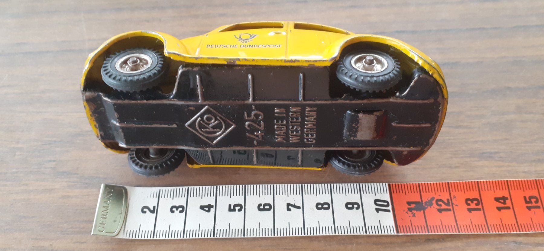 Volkswagen Modellautos: Modellauto CKO 425- Kellermann VW Käfer Deutsche Bundespost – Gebraucht aus Mörschwil von antiksalon 6