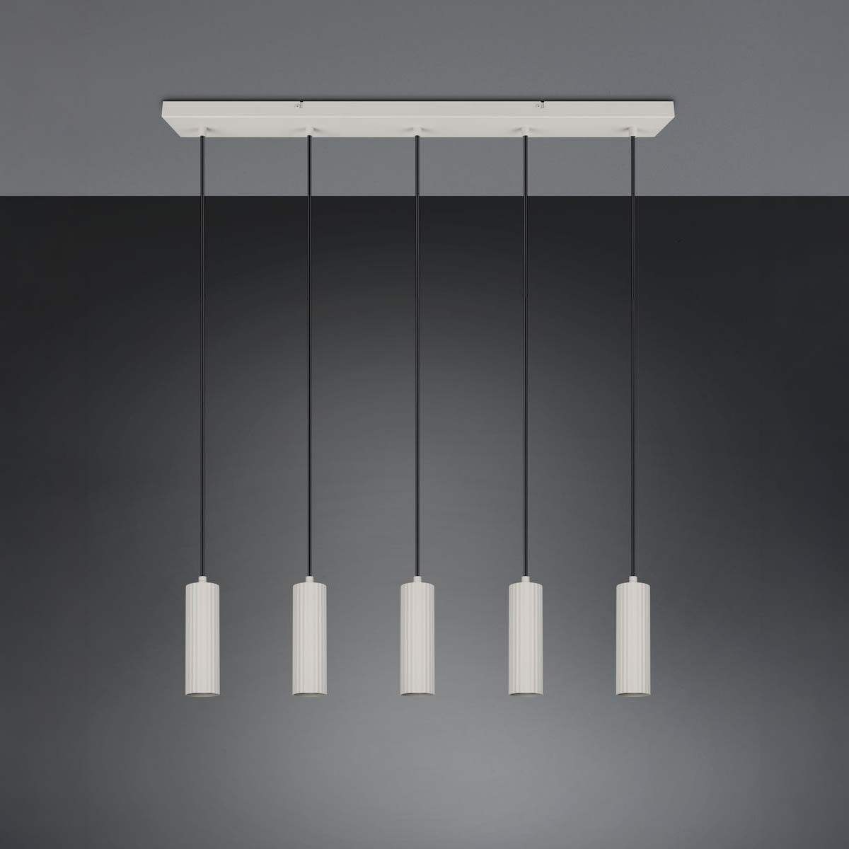 Kronleuchter & Deckenlampen: Pendelleuchte, Grau, 85 cm x 9 cm – Neu (gemäss Beschreibung) aus Kreuzlingen von Smart-Light 5