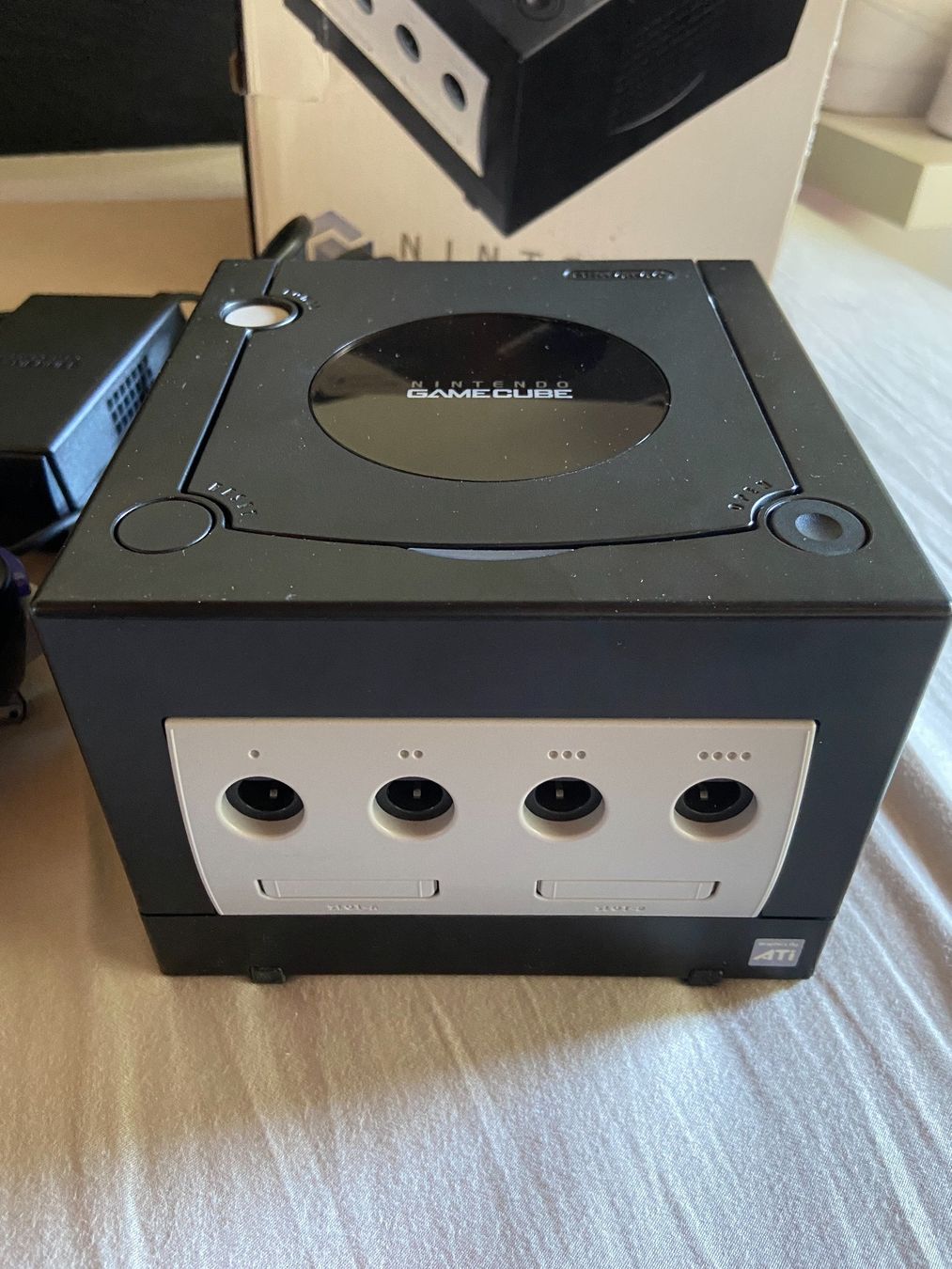 Nintendo Konsolen: Nintendo Gamecube in OVP inkl. Controller, Memory Card, Game – Gebraucht aus Balsthal von  6