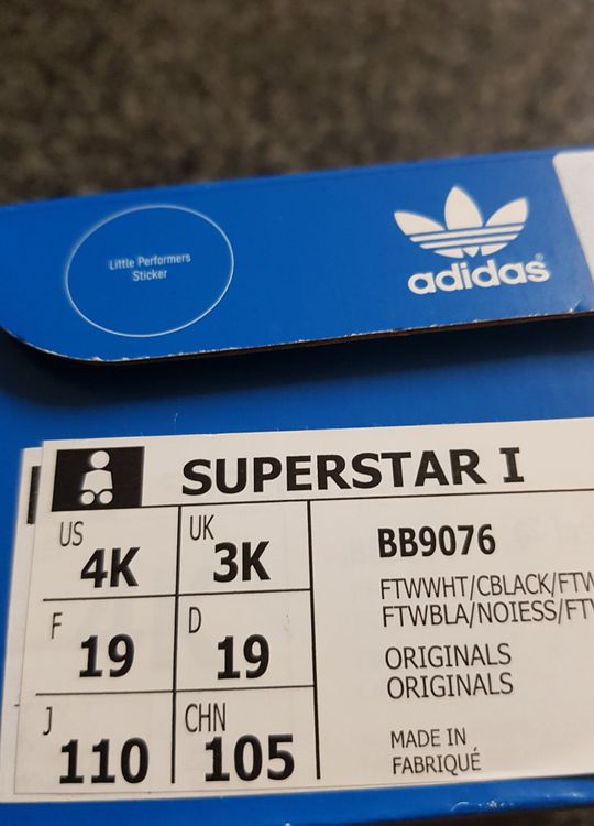 Adidas Scarpe da uomo: Adidas Superstar 1, Gr.19, ungetragen – Nuovo (secondo la descrizione) da Mauensee venduto da Braut-kleid 4