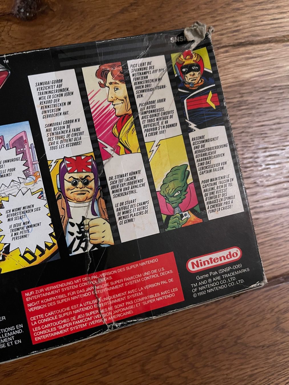 Nintendo Giochi: F-Zero, Super Nintendo, SNES mit Orginalverpackung gebraucht – Usato da Zuerich venduto da Dorsi 6