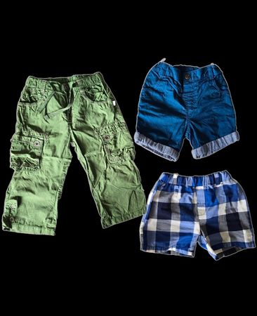 3er Hose / Shorts Set, Gr. 80, Kanz & C&A Top Zustand!