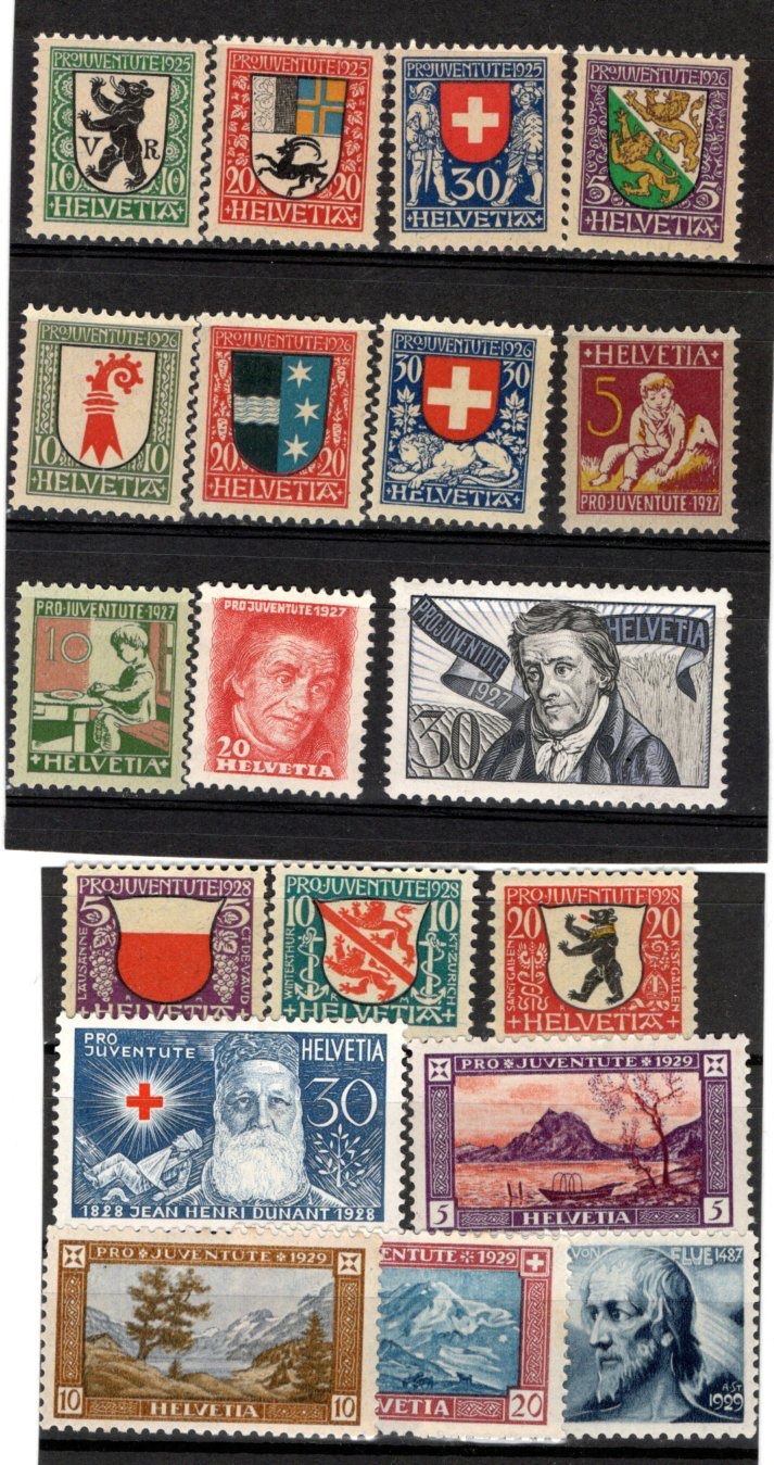 Tutti i francobolli: 68c PJ 1925/29 Diversi ** – Usato da BREGANZONA venduto da adelio8