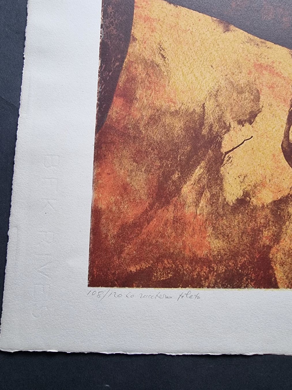 Grafica & Litografie: MICHELE MAINOLI LITHOGRAPHIE SIGNIERT NUMMERIERT – Usato da Gersau venduto da grafik-kunst 2