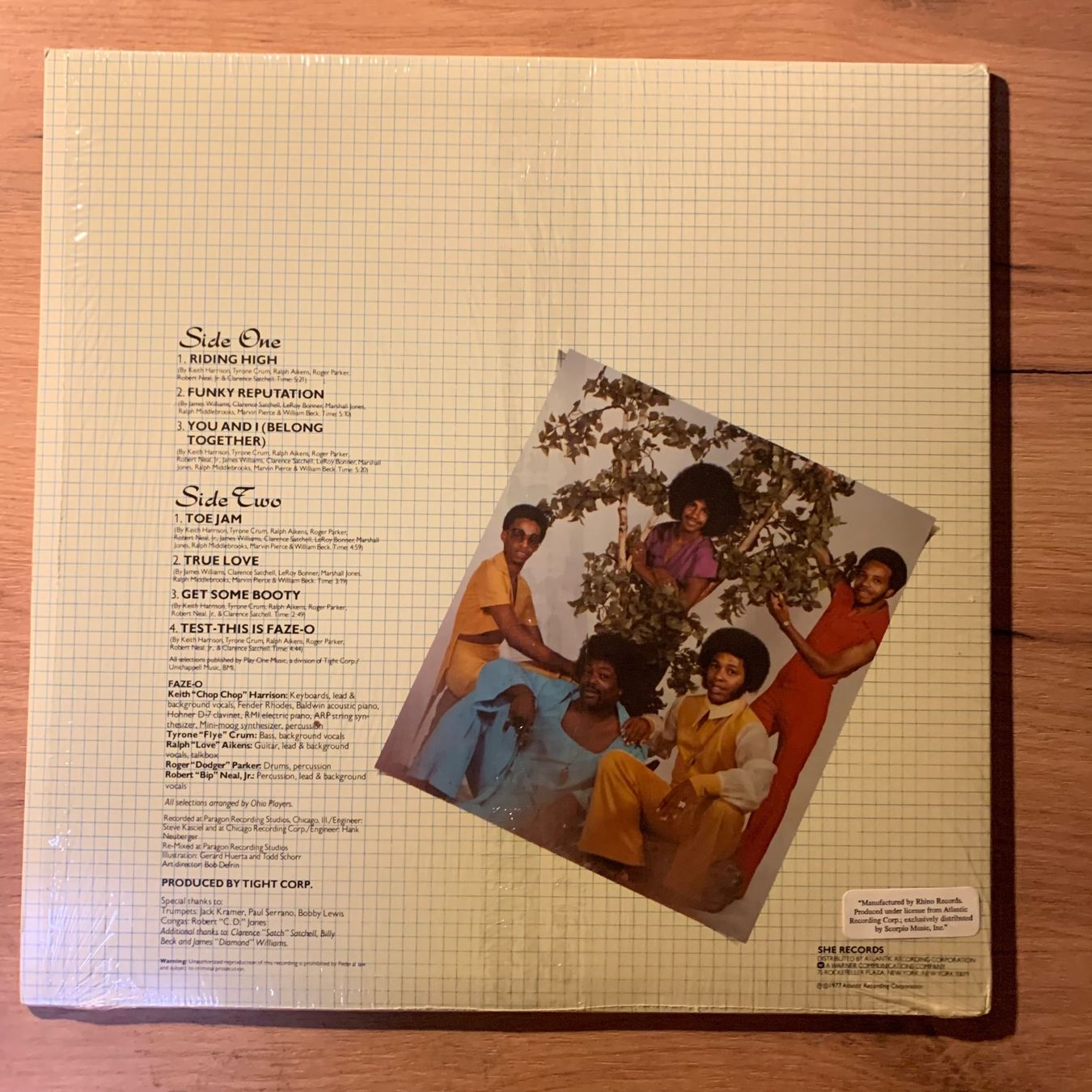 Dischi in vinile: FAZE-O - RIDING HIGH...RE US...VG/EX – Usato da Gals venduto da Diskopatshop 1