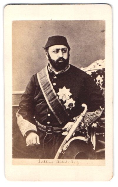 Fotografie &  Plakate: Fotografie Portrait Sultan Abdülaziz, S – Gebraucht aus Berlin von bartko-reher
