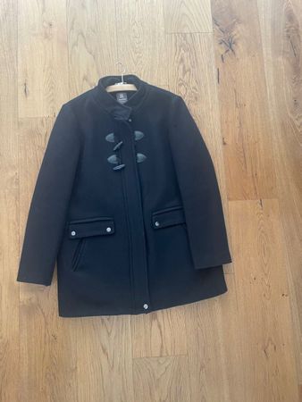 Damen Mantel schwarz Grösse 42