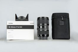 Sigma DC 18-35mm 1.8 Art zu Nikon