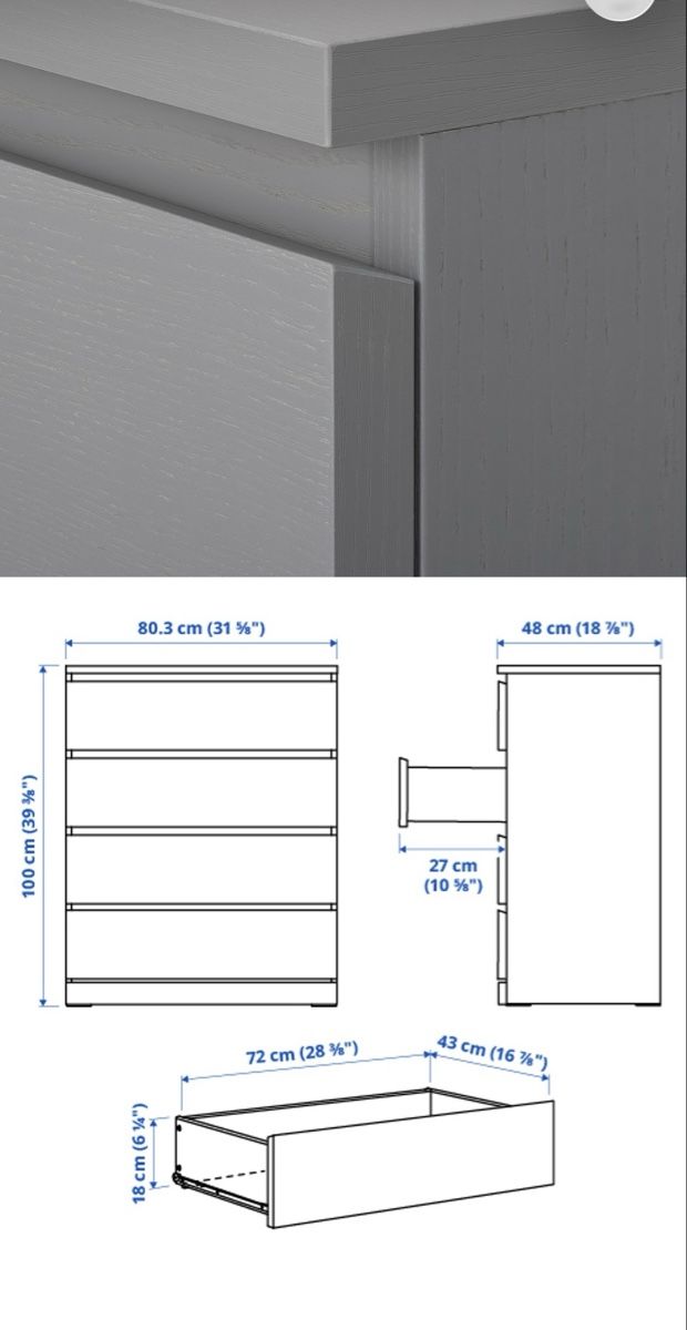 Ikea Kommoden: Malm Ikea Grau – Gebraucht aus Köniz von ylepa 1