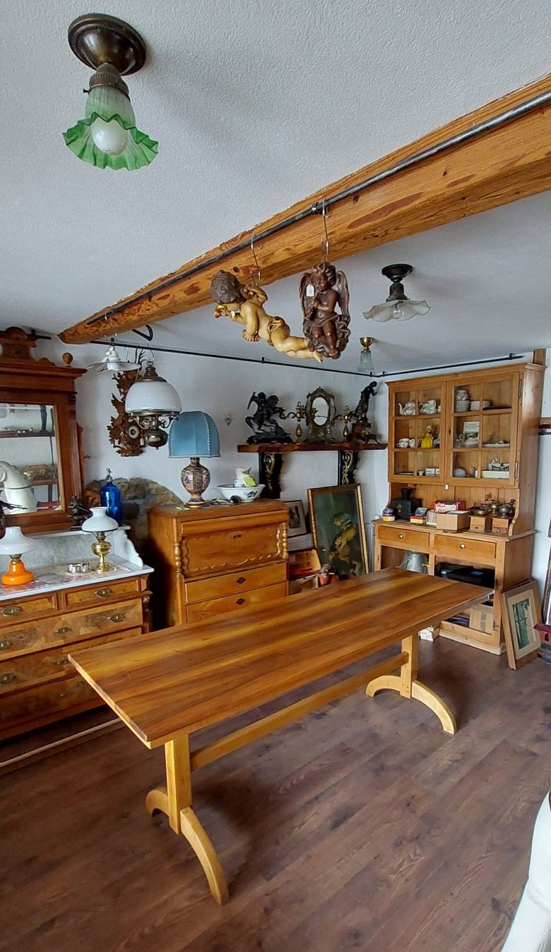 Tische: Art Deco Wirtshaustisch, komplett restauriert – Gebraucht aus Siblingen von rantiques 3