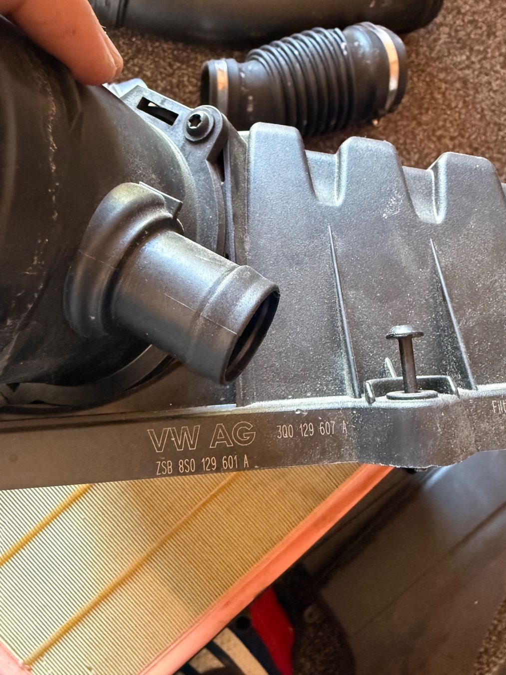 Audi Tutti pezzi di ricambio auto: Audi RS3 8V FL Ansaugung Luftfilter – Usato da Fahrni b. Thun venduto da berger_tuning34 3