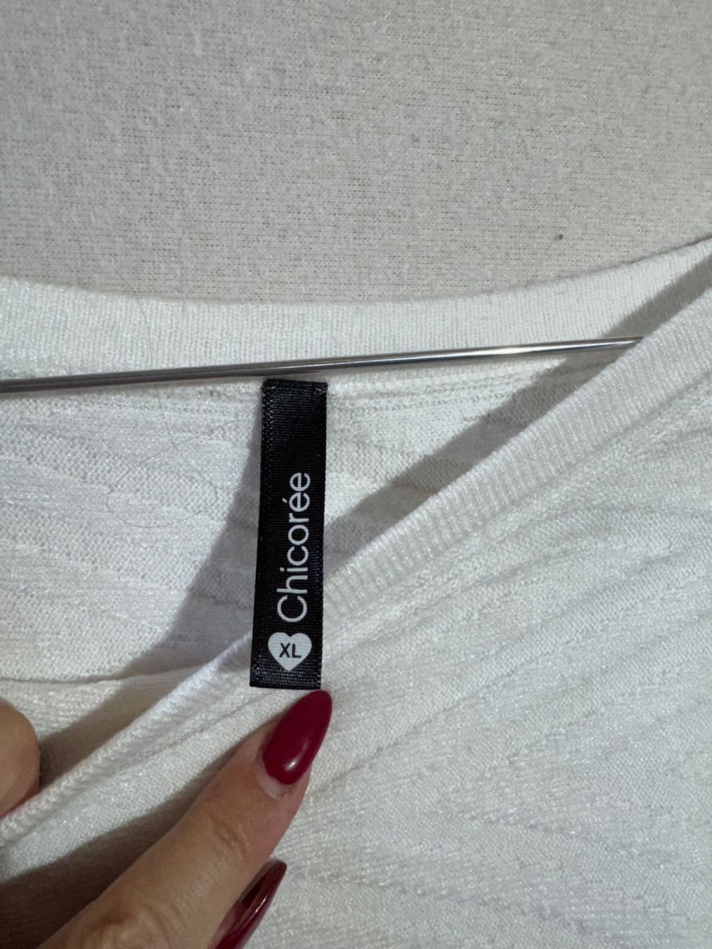 Pullover & Sweatshirts: Weisser Pullover von Chicoree Gr. XL – Gebraucht aus Grosswangen von second_hand_dress 2