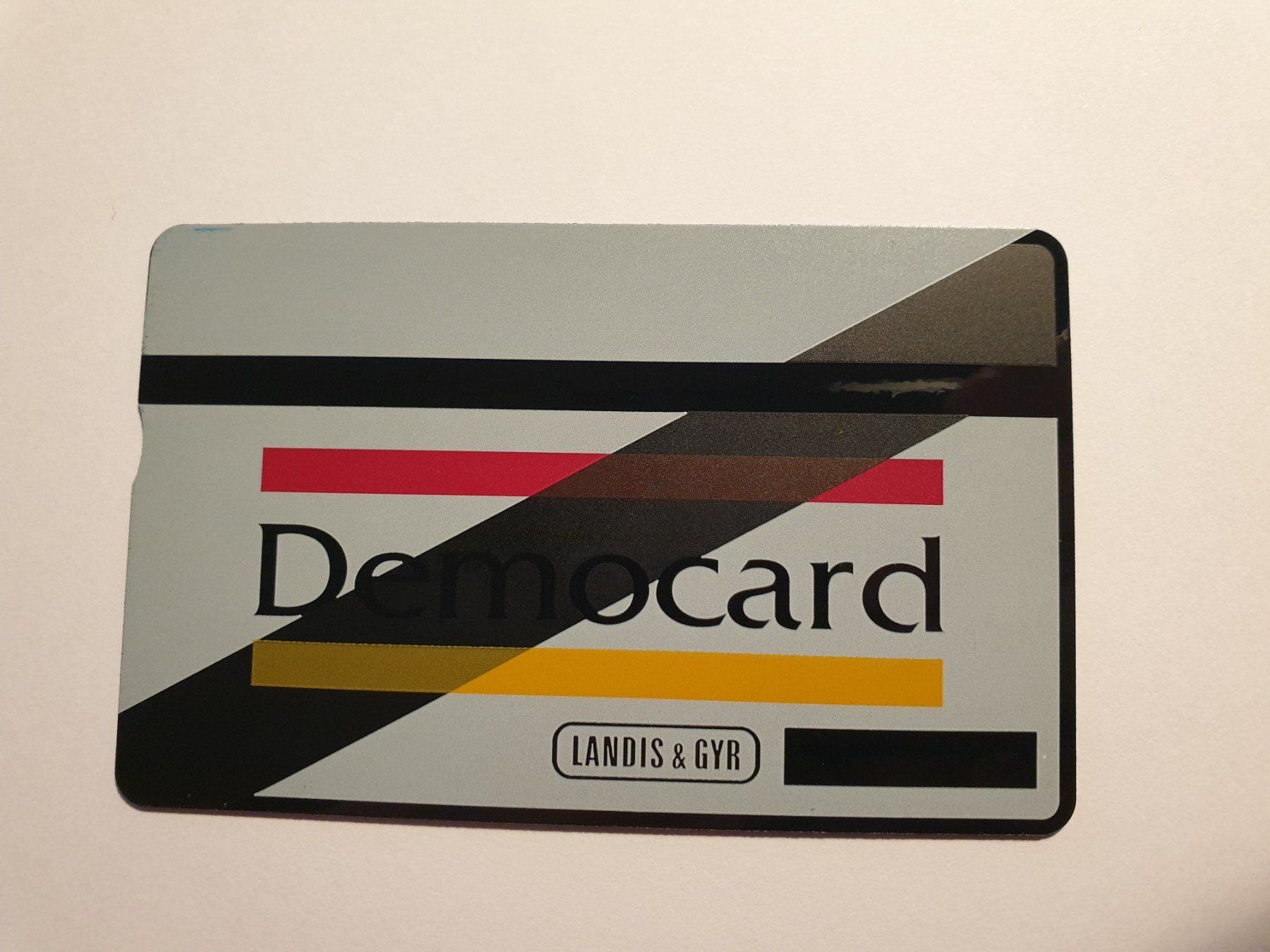 Schede telefoniche: Democard – Usato da Rain venduto da chesz 1
