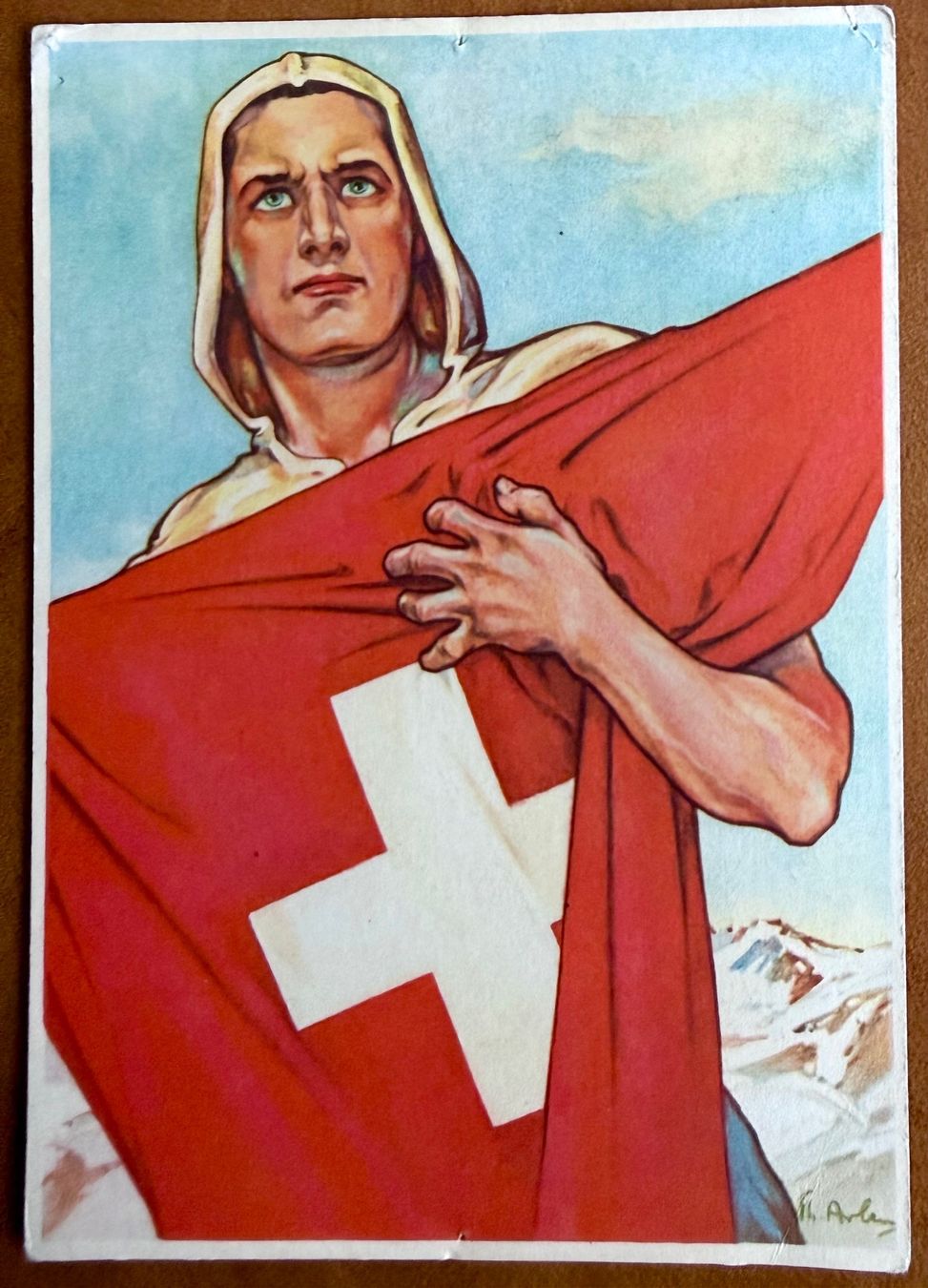 Cartoline postali: 650 Jahre Eidgenossenschäft 1291-1941 – Usato da Lutry venduto da Ediego