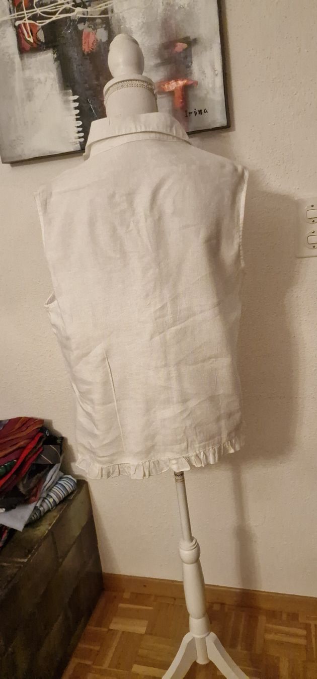 Blusen: Leinen Blend Bluse Gr L – Gebraucht aus St. Gallen von mania03 2