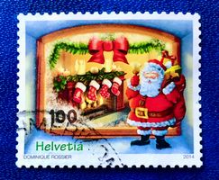 Nr.1527 Sondermarken Weihnachtsmann GESTEMPELT 2014   