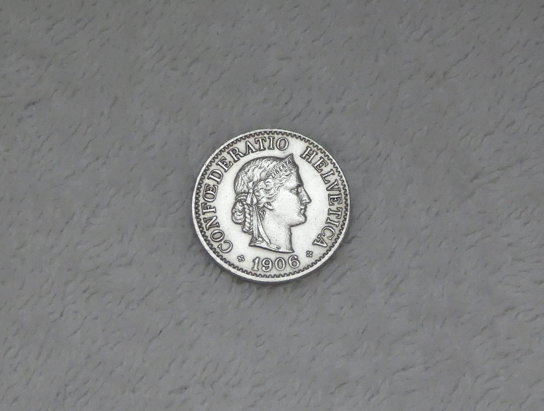 Tutti le monete: 10 centimes/rappen 1906 – Usato da Nyon venduto da Ilmi09