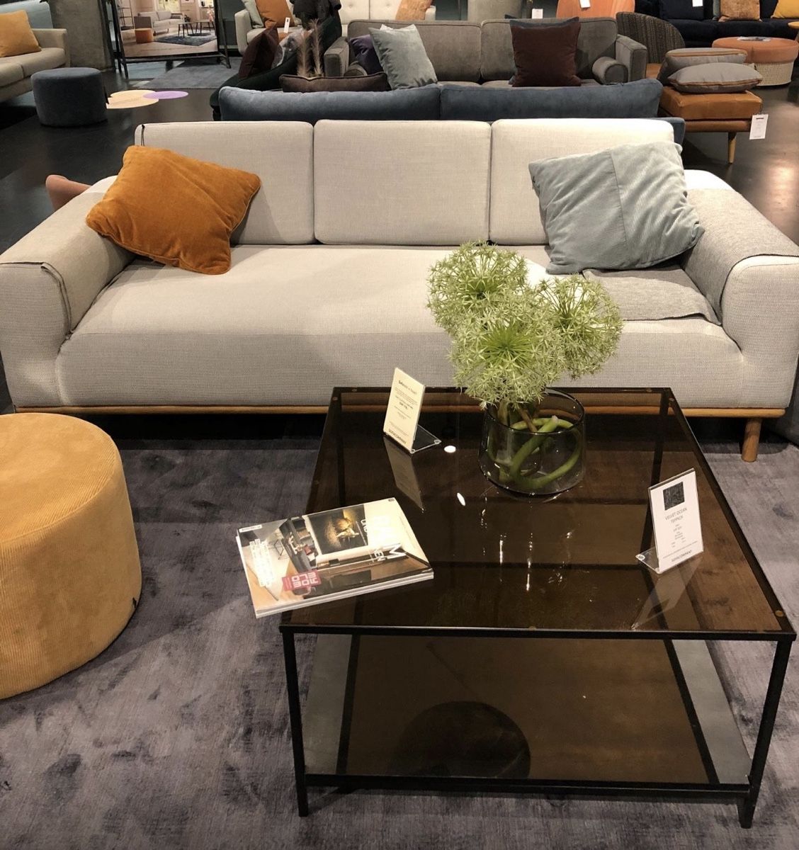 Sofacompany Divani: Sofa Sofacompany Vilmar 3 Sitzer hellgrau – Usato da Zürich venduto da Helena0027 3
