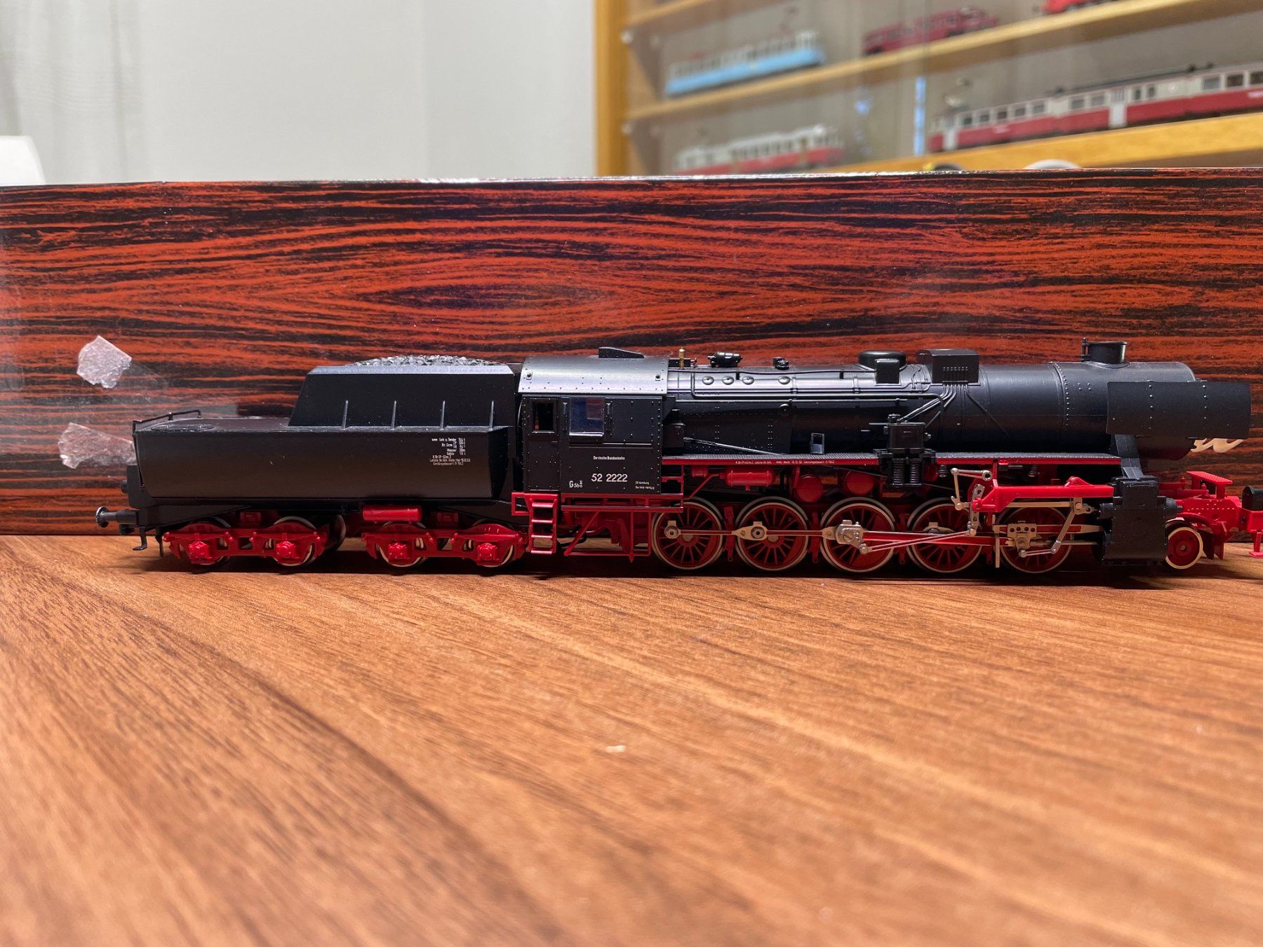 Liliput Modellini di ferrovie: Liliput DR BR 52 2222 in DC analog – Usato da Villmergen venduto da Mfritz 1