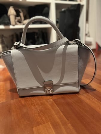 Zara Handtasche Babyblau