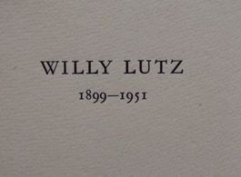 CEVI-Schweiz: Nachruf auf CVJM-Sekretär Willy Lutz 1899-1951
