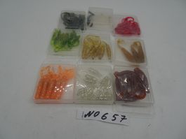 Gummifische Set für Hecht, Zander und Forelle (NEU!)