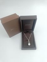 VINTAGE DIAMANT PERLENCOLLIER IN 750 WEISSGOLD
