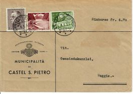 Brief, Castel S. Pietro 1951