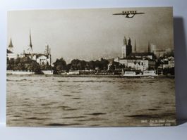 Zürich in alten Ansichten , Do  X  bei der Landung Nov. 1932