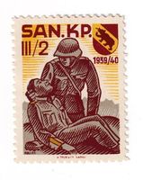 Soldaten Briefmarke