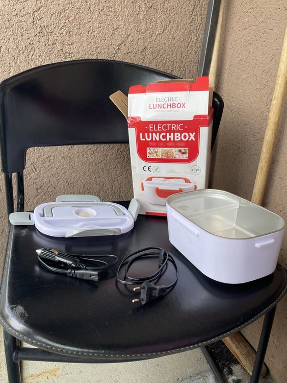 Noveen Elektrische Lunchbox Elektrische Lunchbox Wärmer Box Beheizter Behälter für Lebensmittel