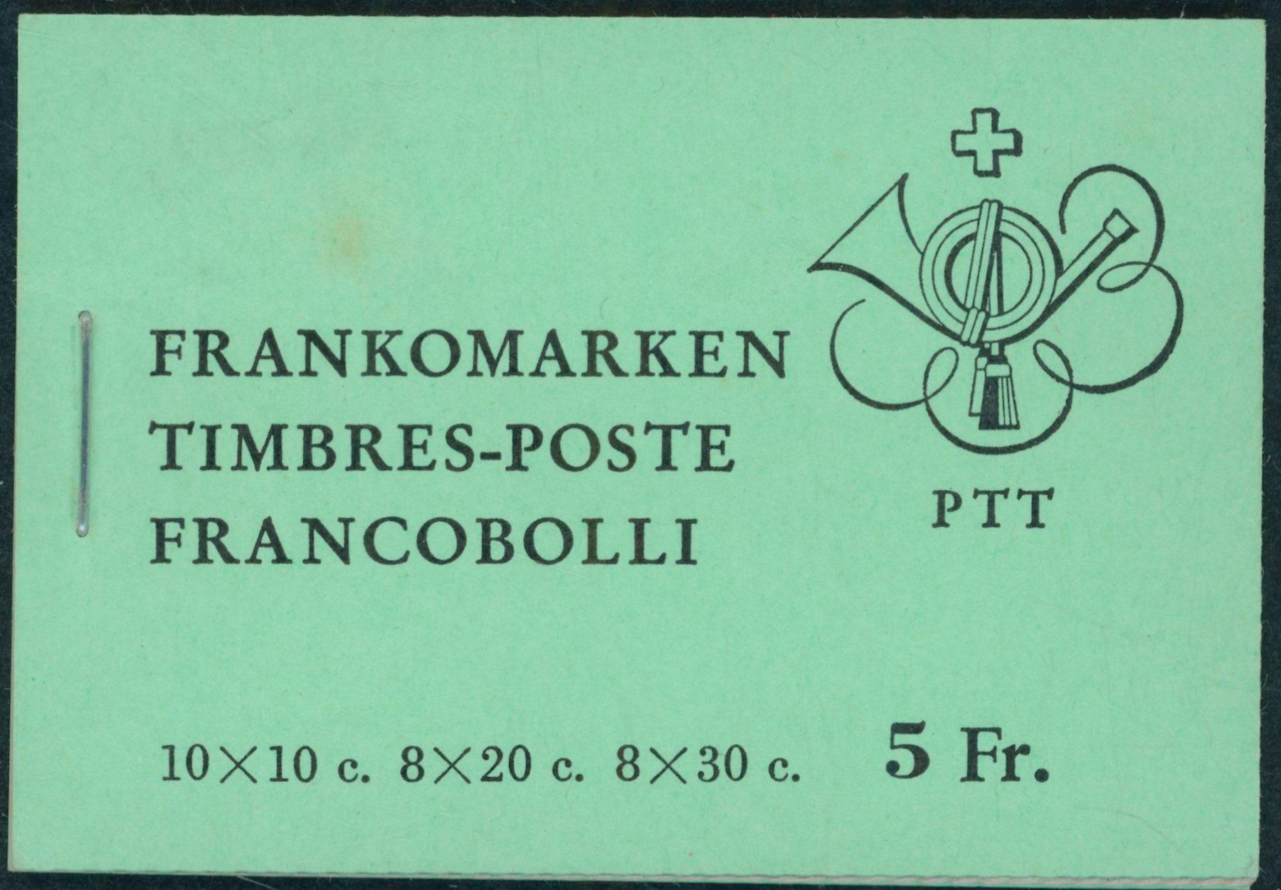 Tous les timbres: 1968 - Markenheftchen - Postgeschichte - Abart - postfrisch – Neuf (Voir description) à Schindellegi par leecollect