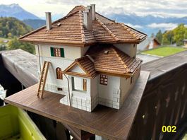 Maison et Chalet Suisse miniature