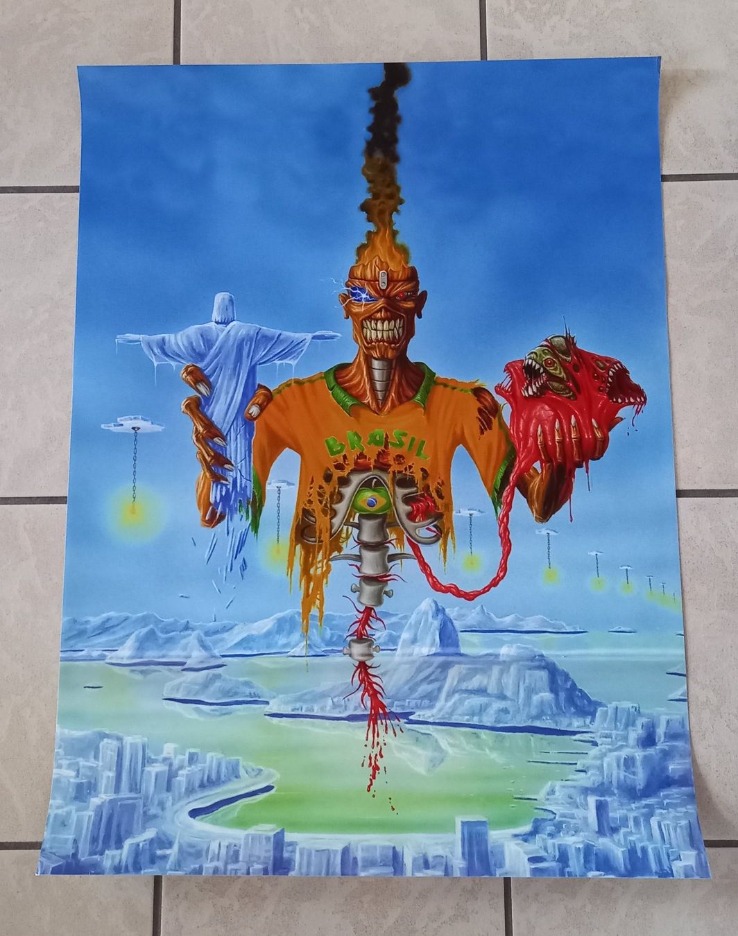 Foto & Immagini: 4 Iron Maiden Eddie Poster – Nuovo (secondo la descrizione) da Reinach AG venduto da cosmiceddie 2