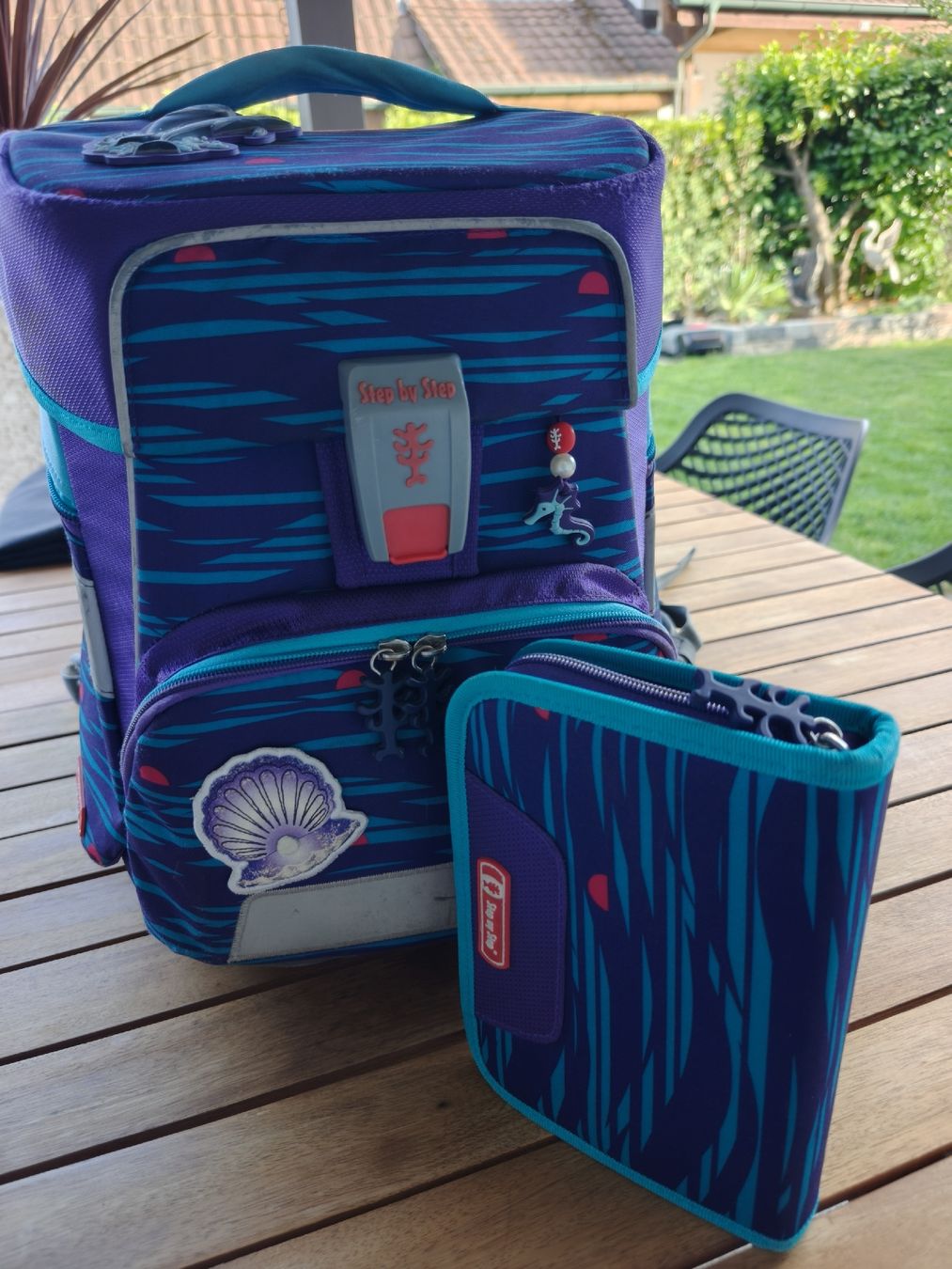Kindertaschen: Step by Step Schulrucksack Set lila Grösse M gebraucht – Gebraucht aus Veltheim AG von maurog01 4