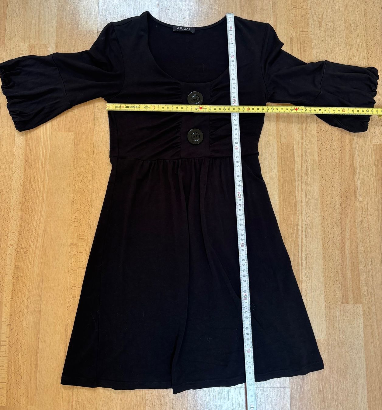 Tuniche: APART - Long Top / Tunika - schwarz - Grösse 36 – Usato da Zofingen venduto da Justizia_01 3