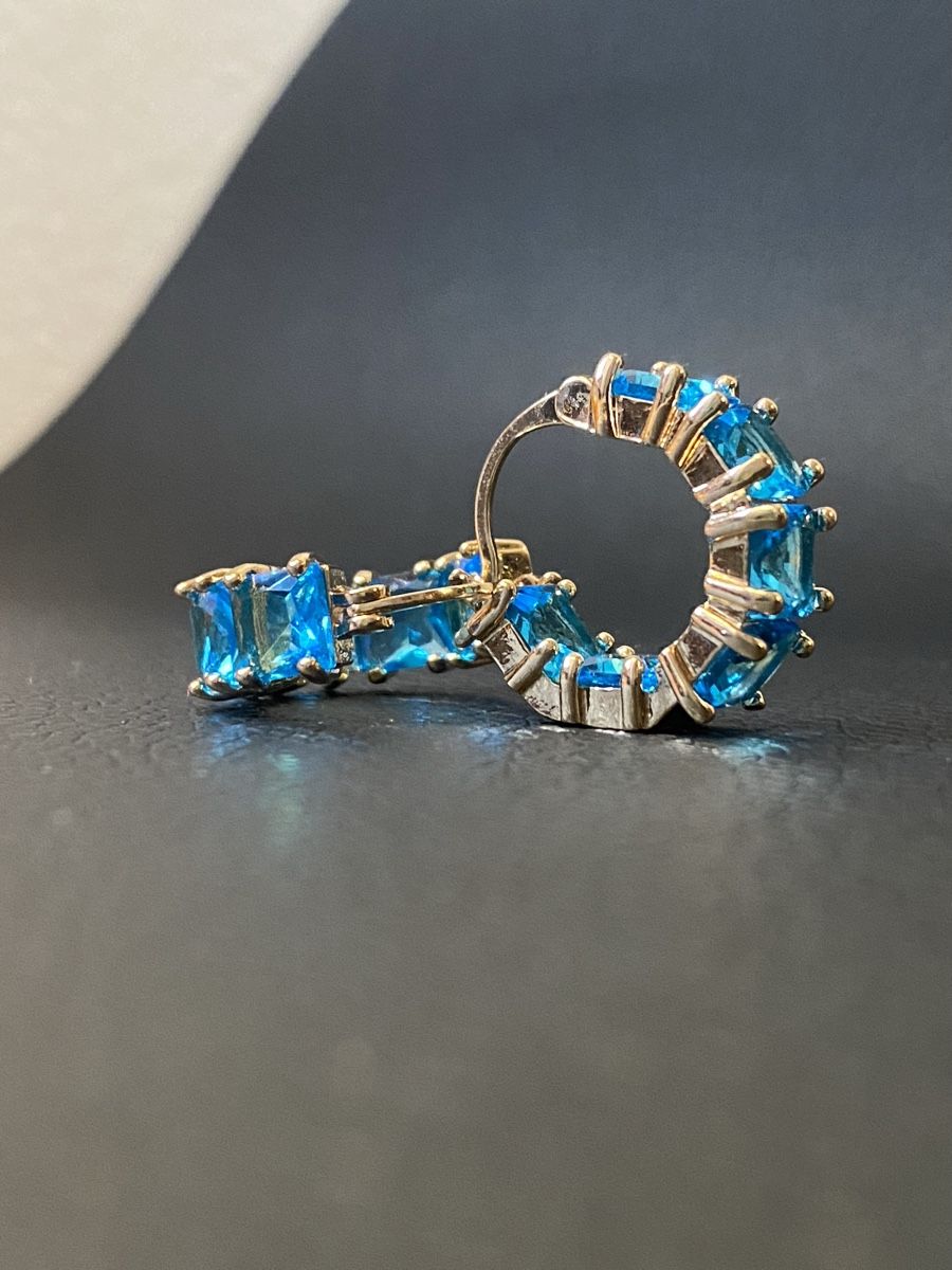 Orecchini pendenti & Orecchini a lobo: Ohrring 18k vergoldet – Nuovo e nell'imballaggio originale da Hemmental venduto da Zirconwelt 1