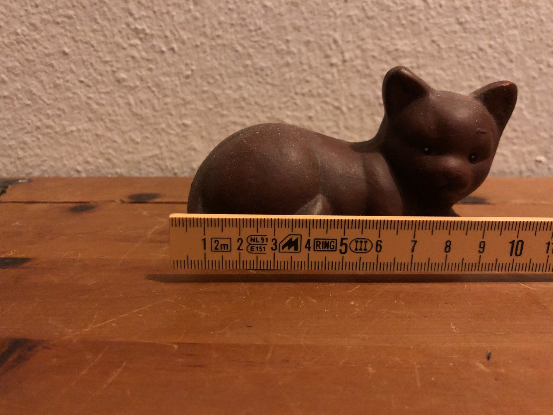 Statuette: Katze aus Ton – Nuovo (secondo la descrizione) da Landquart venduto da interesse63 1