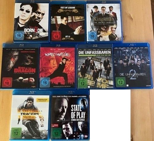 Tutti i DVDs: 30 Klassiker und Aktion auf Blu-Rays – Usato da Zufikon venduto da h_s_8xnb 2