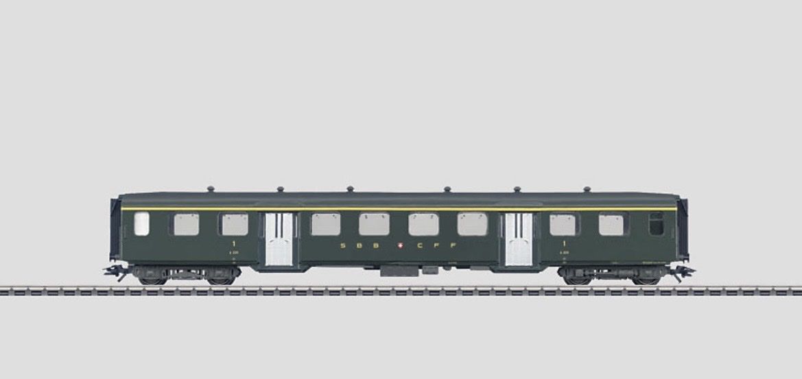 Märklin Modellini di ferrovie: Märklin 43360 – Usato da Rotkreuz venduto da smoeren