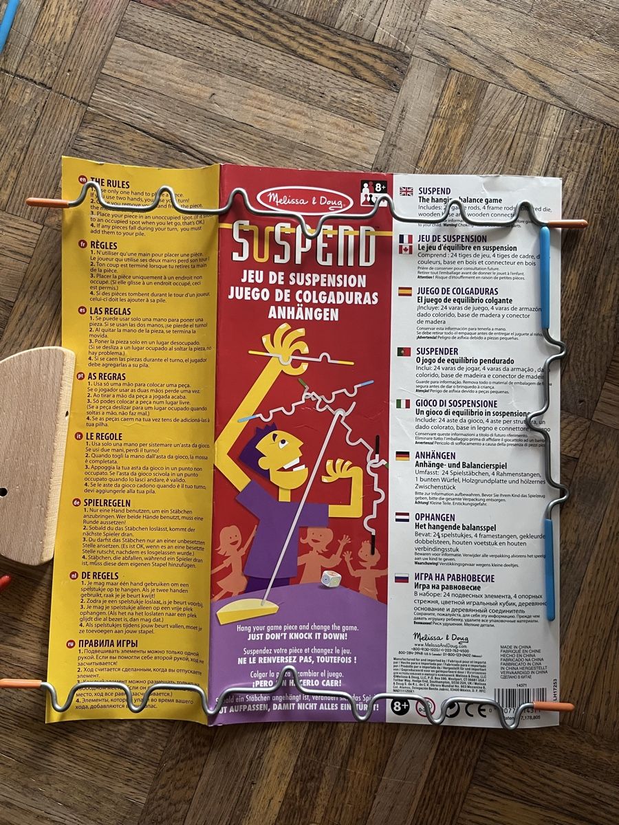 Spiele: Jeu de société Suspend Melissa & Doug - Complet – Gebraucht aus Ecublens VD von Mauchat