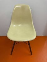 Eames Side Chair grey yellow