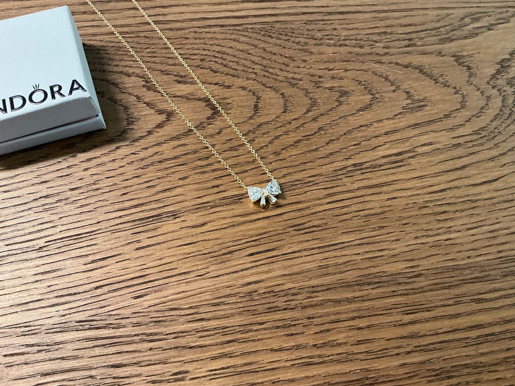 Pandora Catenine: Pandora Kette mit Schleife NEU – Nuovo (secondo la descrizione) da Würenlos venduto da Tina48 1