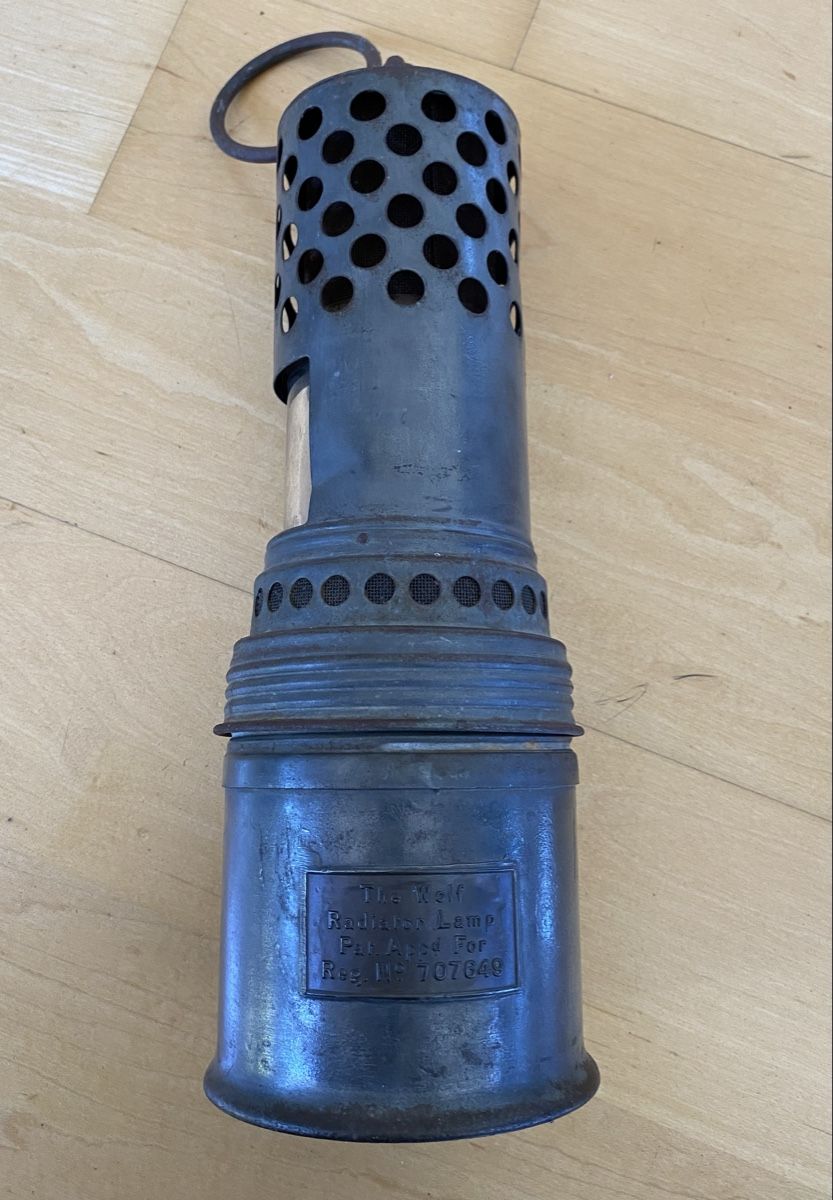 Lampade: Wolf Radiator Lampe 1925 Oldtimer Kühler Heizung – Difettoso da Horgen venduto da Trigard 7