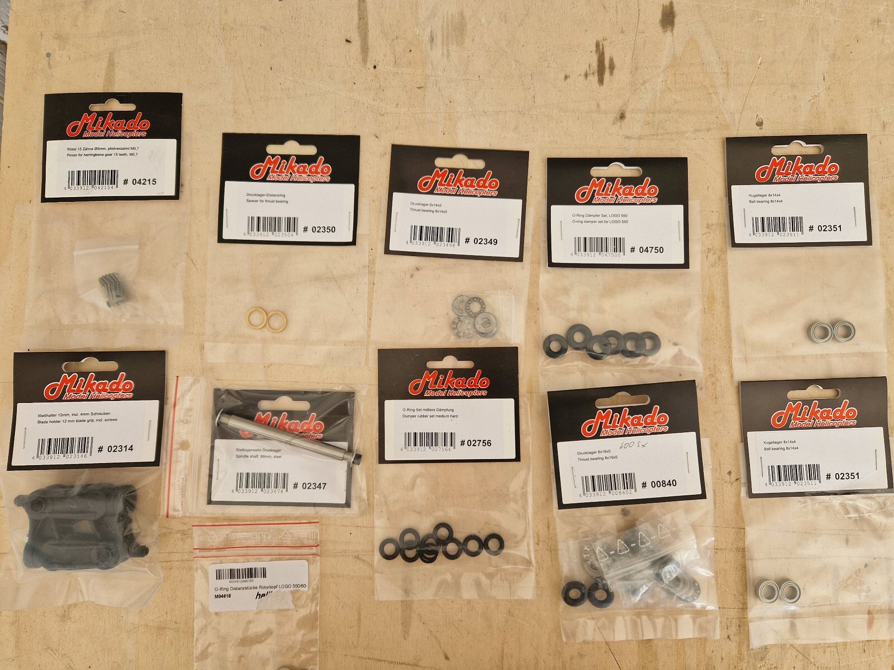 Modellismo RC: Mikado LOGO Ersatzteile – Nuovo e nell'imballaggio originale da Rothrist venduto da trang68