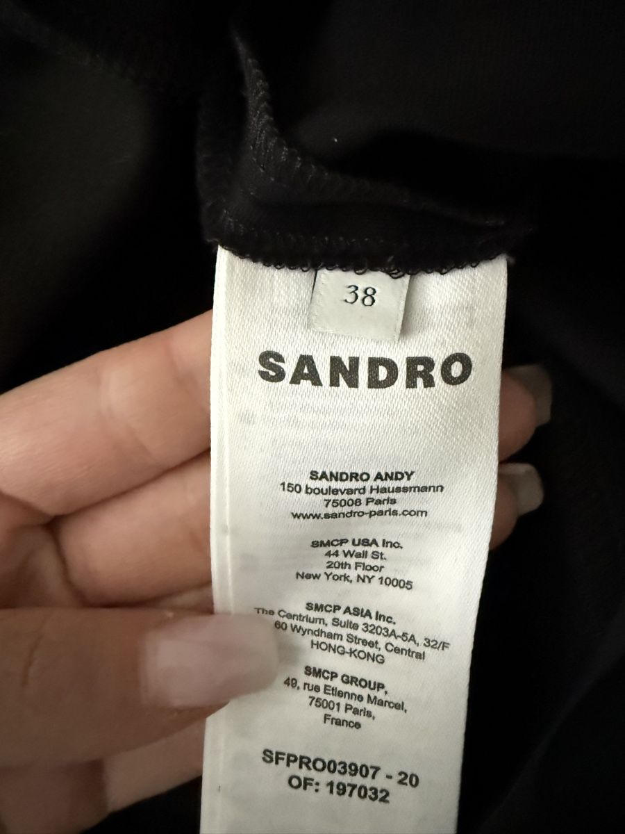 Sandro Vestiti: Robe Sandro taille 38 neuve – Nuovo (secondo la descrizione) da Meyrin venduto da Steph_g28 3