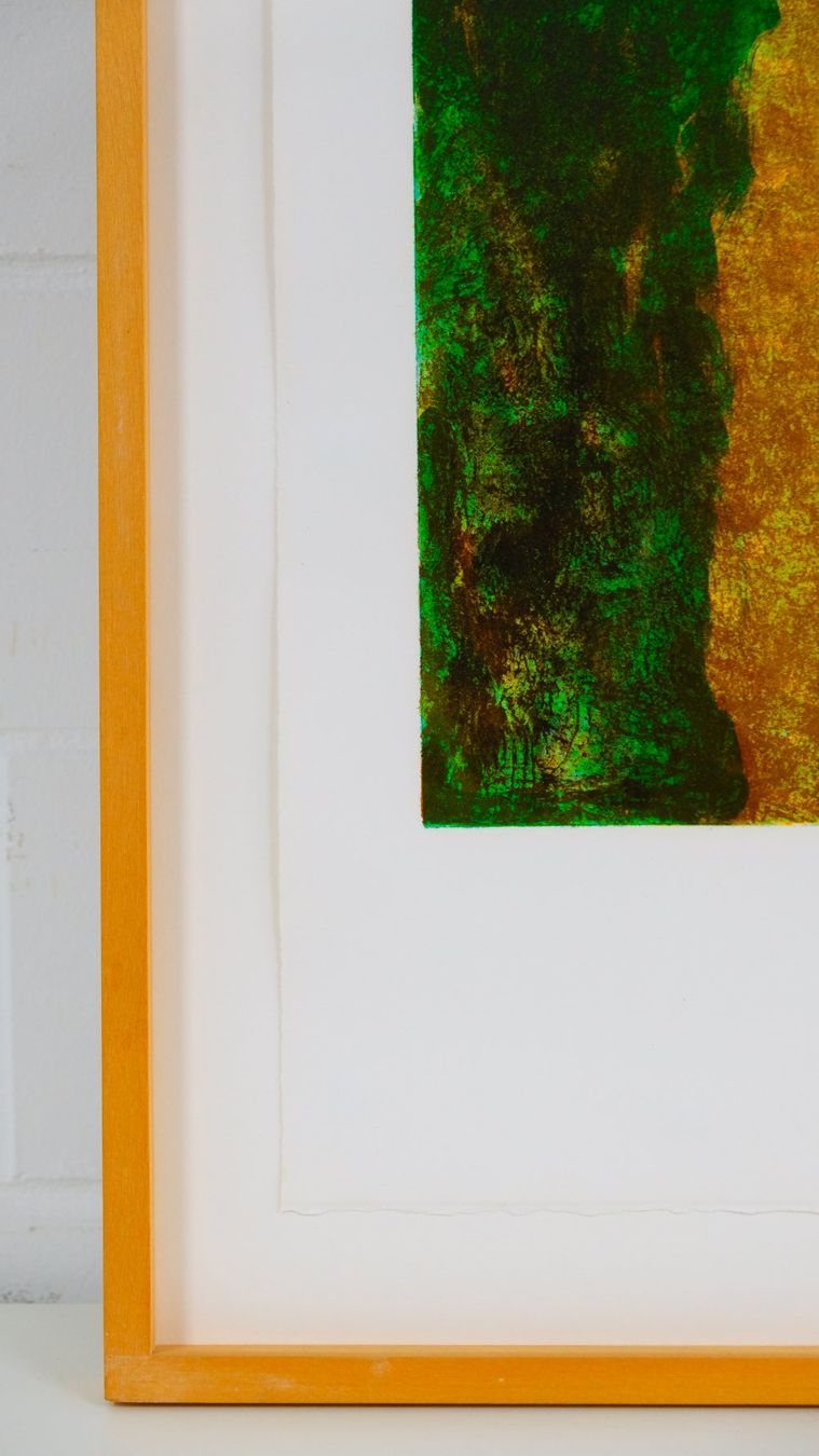 Grafica & Litografie: Original Kunstdruck, gerahmt, Signiert – Usato da Volketswil venduto da brockipfannenstil 4