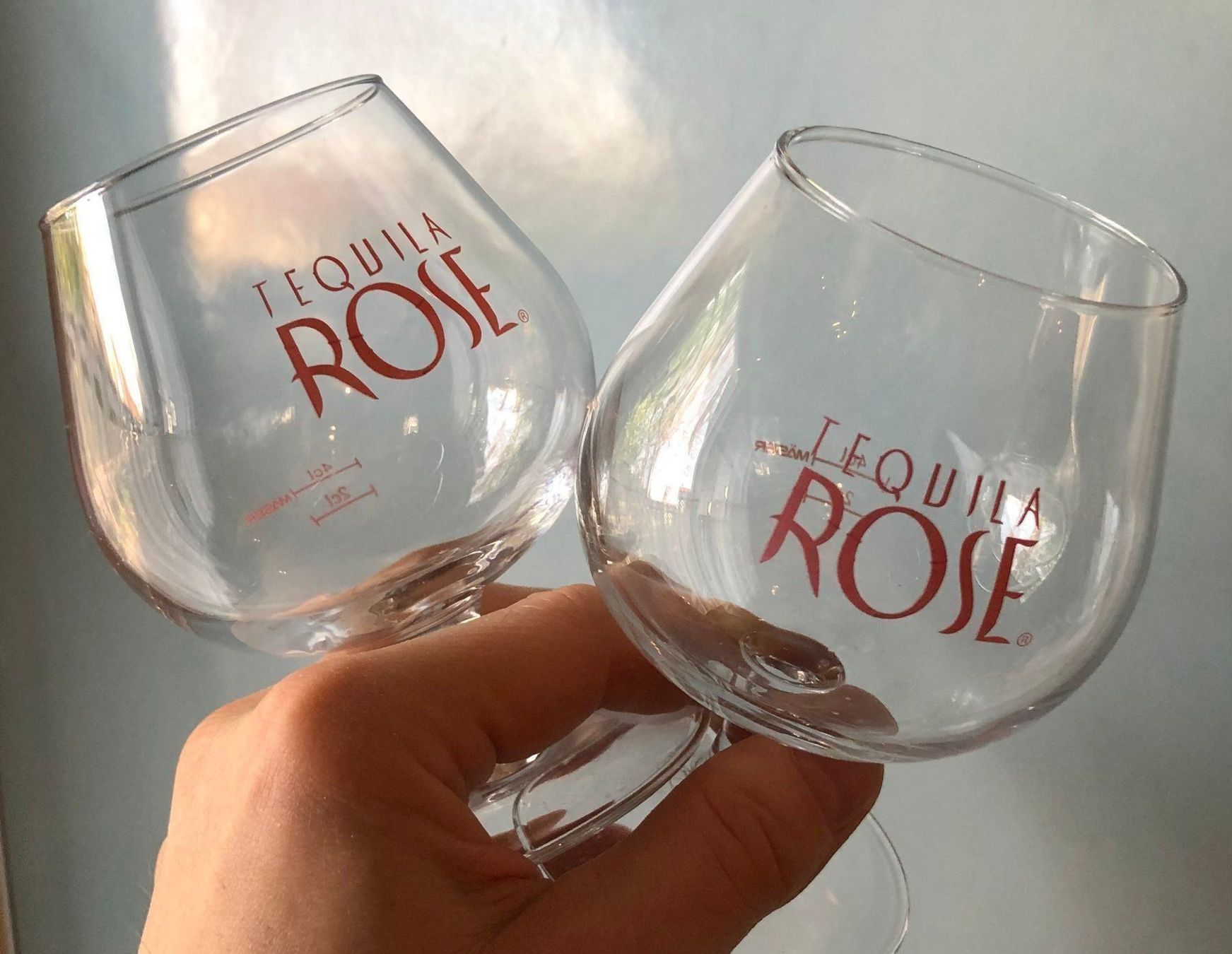 Bicchieri: 2er-Set TEQUILA ROSE-Gläser – Usato da Buchs SG venduto da Handyman77